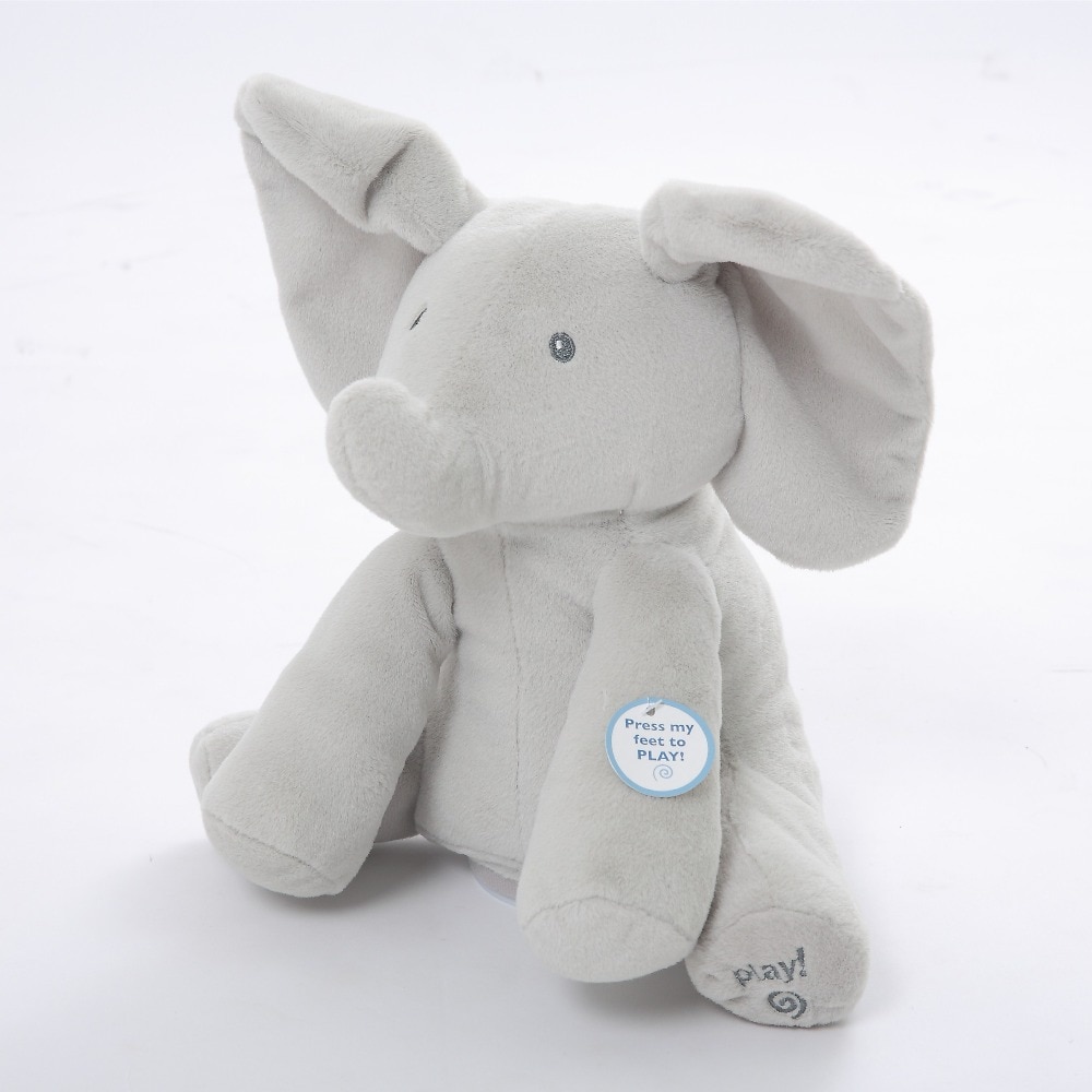 Elephant Toy Singing Stuffed Animal